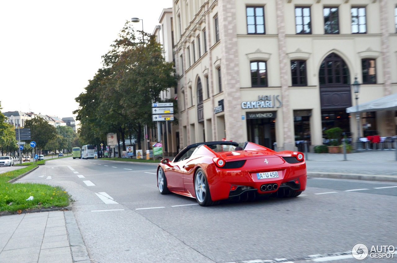 Ferrari 458 Spider