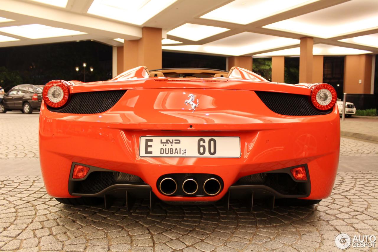 Ferrari 458 Spider