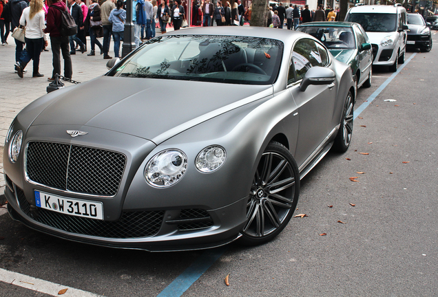 Bentley Continental GT Speed 2012