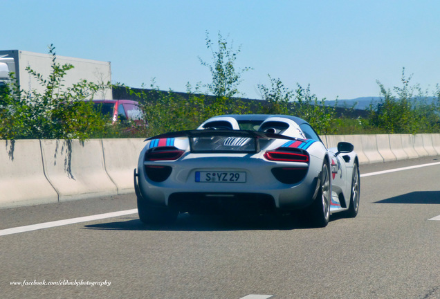 Porsche 918 Spyder Weissach Package