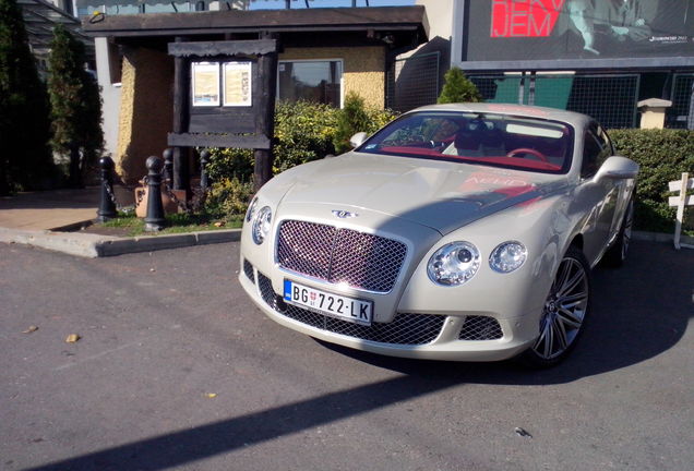 Bentley Continental GT Speed 2012