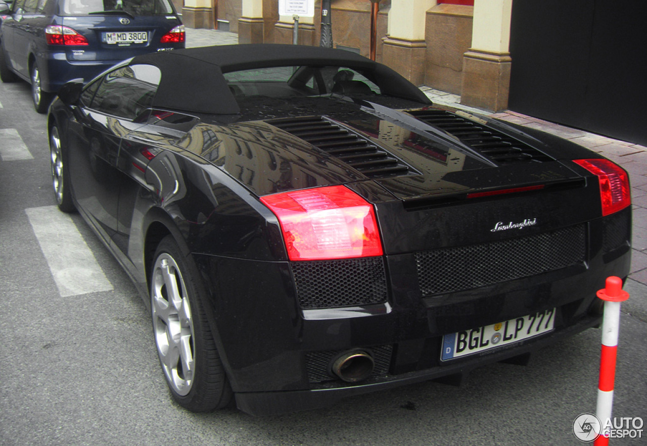 Lamborghini Gallardo Spyder