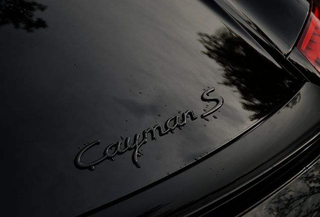 Porsche Cayman S MkII Black Edition