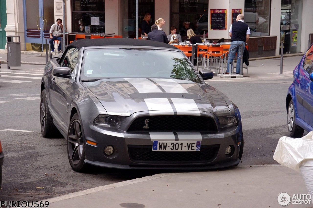 Ford Mustang Shelby GT500 Convertible 2010