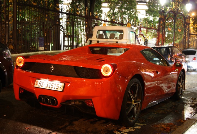 Ferrari 458 Spider