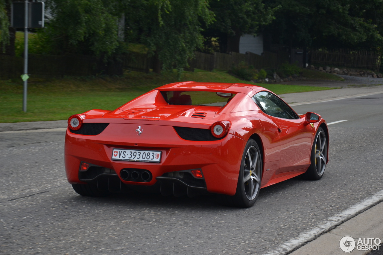 Ferrari 458 Spider