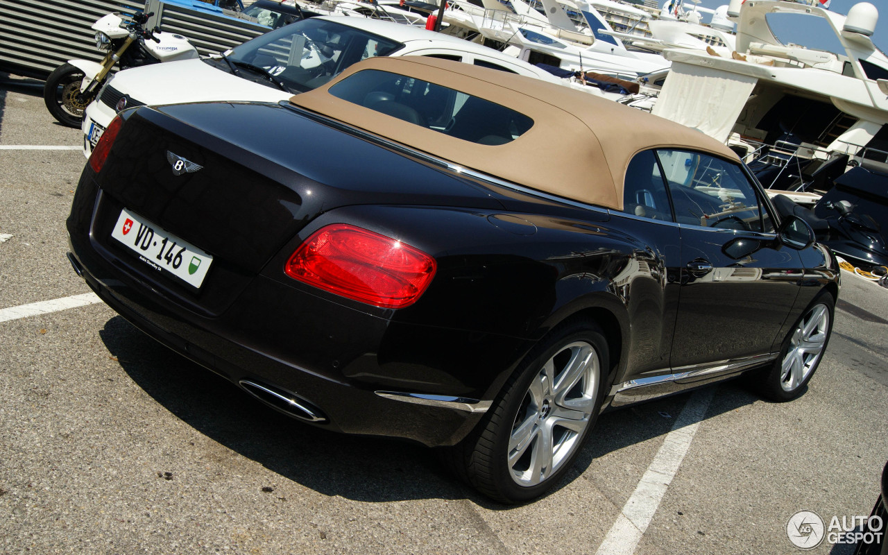 Bentley Continental GTC 2012