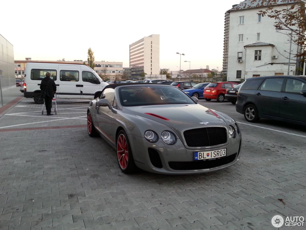 Bentley Continental Supersports Convertible ISR