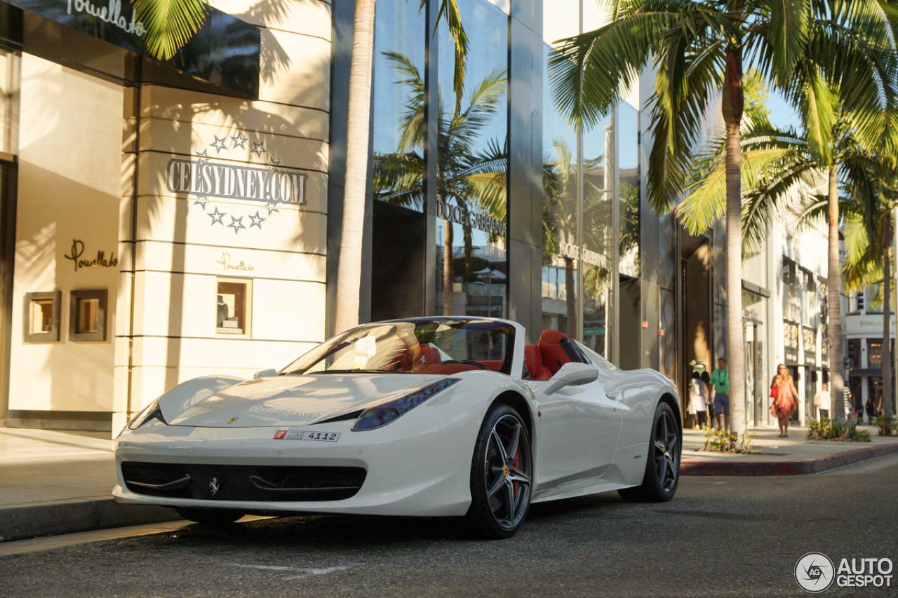 Ferrari 458 Spider