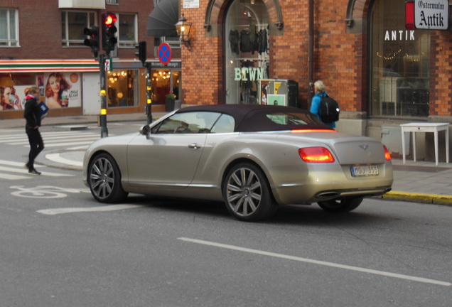 Bentley Continental GTC 2012