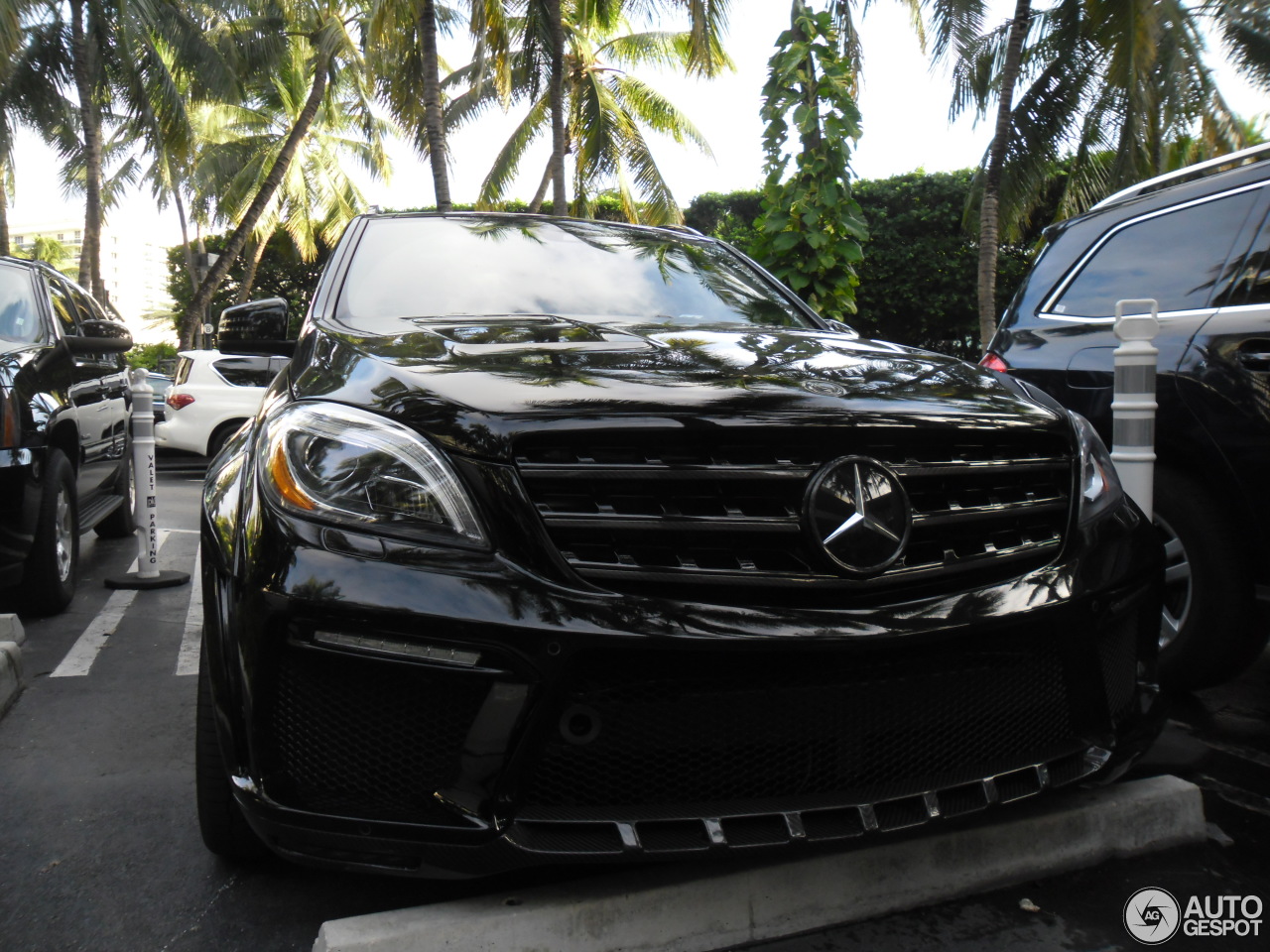 Mercedes-Benz ML 63 AMG Top Car Inferno