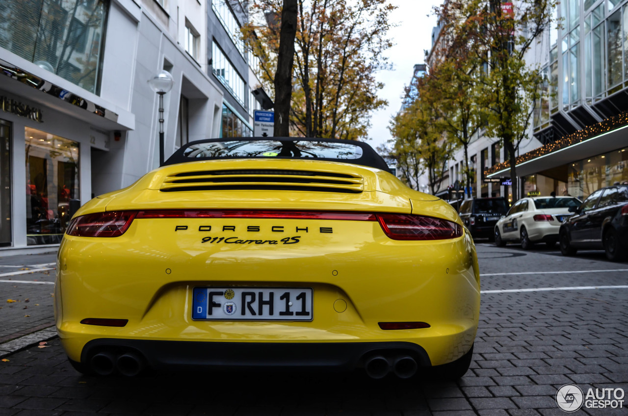 Porsche 991 Carrera 4S Cabriolet MkI