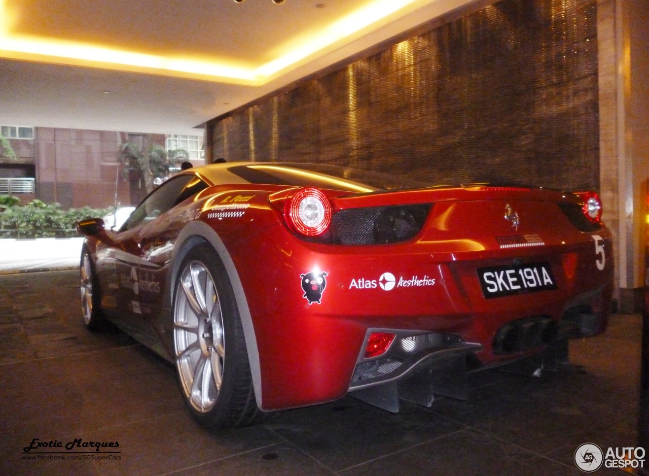 Ferrari 458 Italia Oakley Design