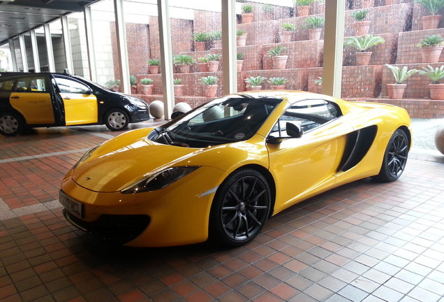 McLaren 12C Spider