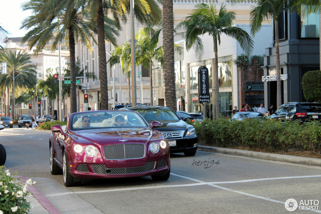 Bentley Continental GTC 2012