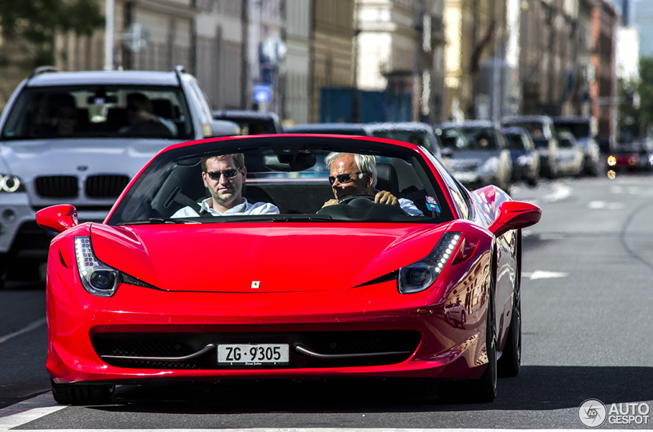 Ferrari 458 Spider