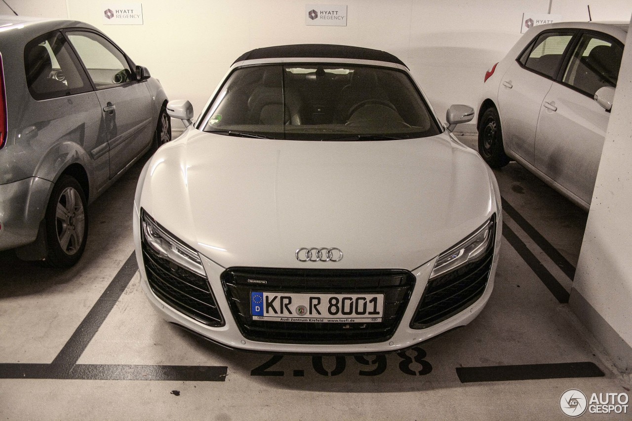 Audi R8 V10 Spyder 2013