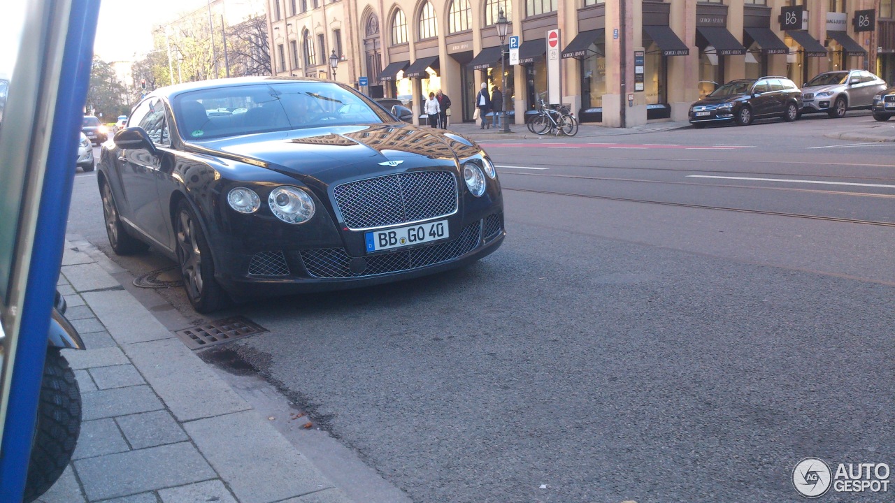 Bentley Continental GT Speed 2012