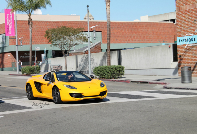 McLaren 12C Spider