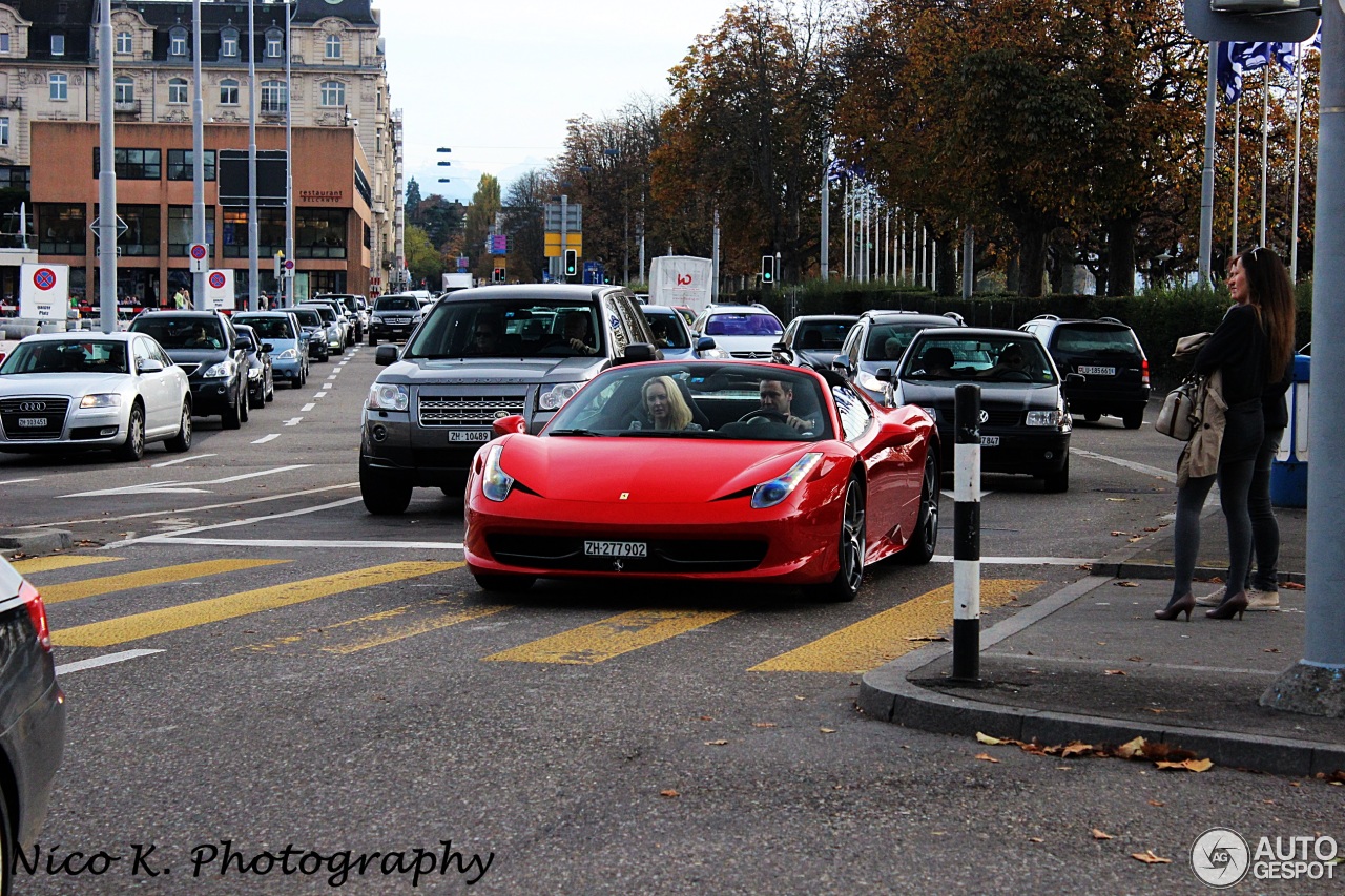 Ferrari 458 Spider