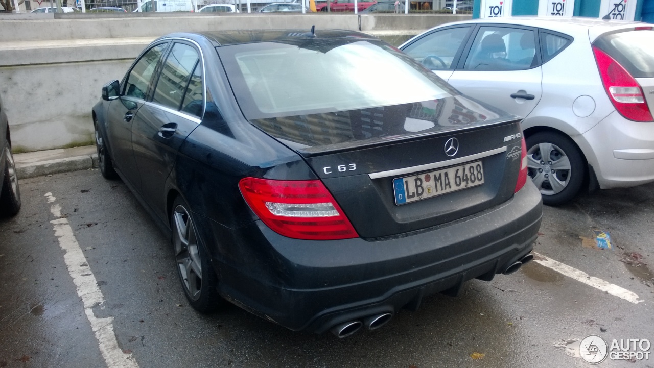 Mercedes-Benz C 63 AMG W204 2012