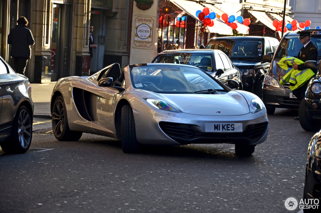 McLaren 12C Spider