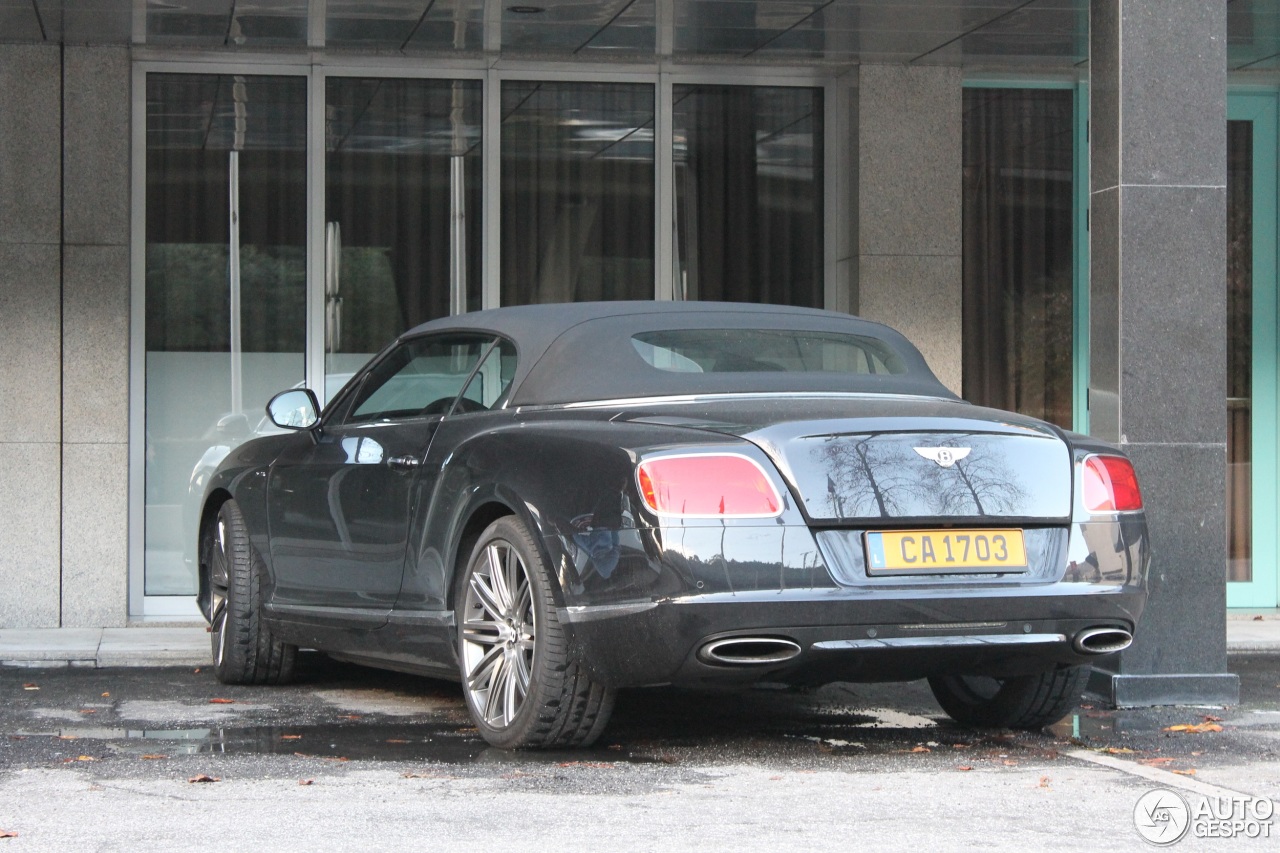 Bentley Continental GTC Speed 2013