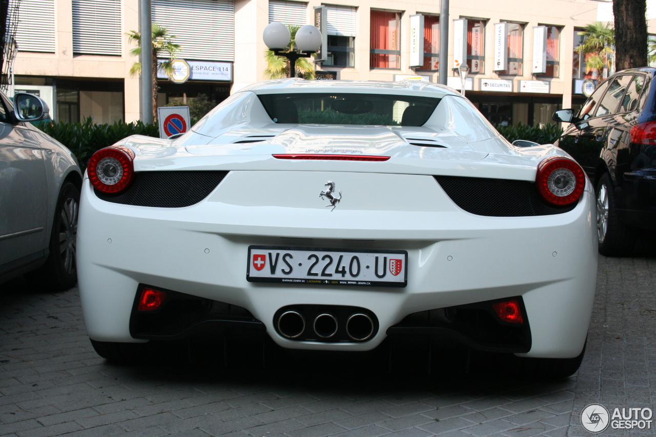 Ferrari 458 Spider