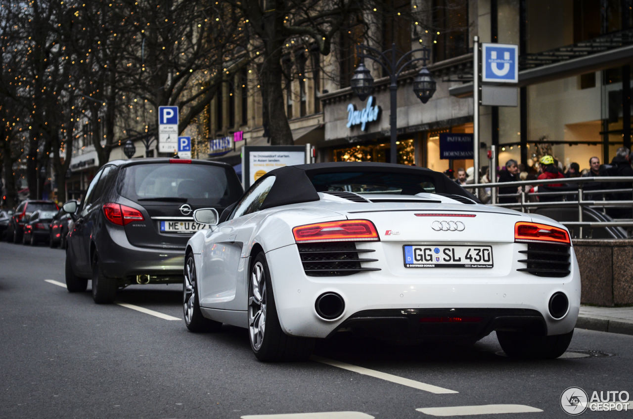 Audi R8 V8 Spyder 2013