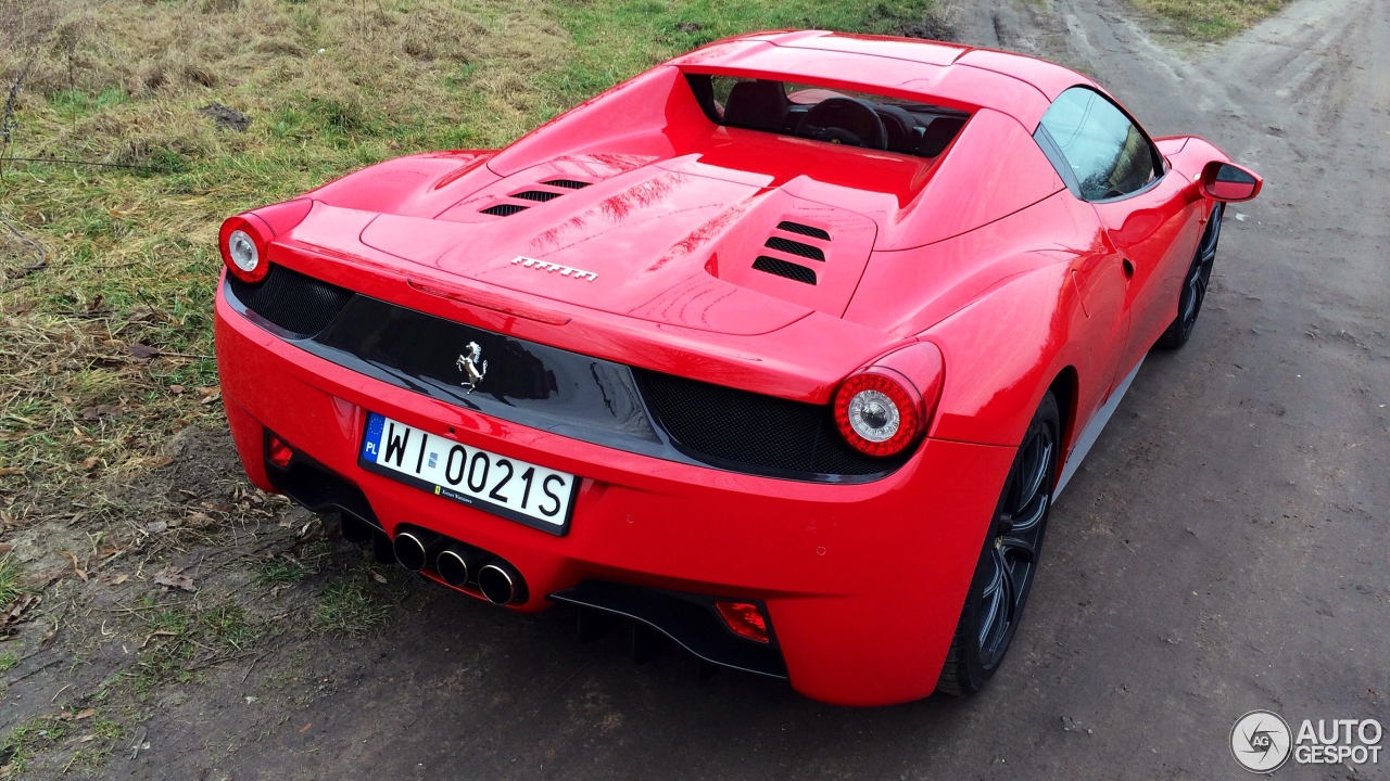 Ferrari 458 Spider