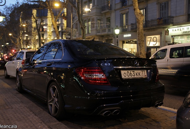 Mercedes-Benz C 63 AMG W204 2012