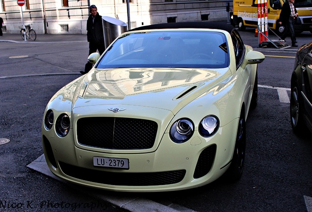 Bentley Continental Supersports Convertible