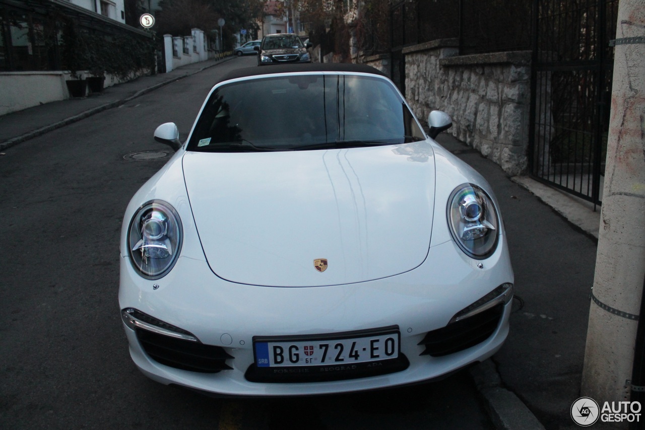 Porsche 991 Carrera S Cabriolet MkI