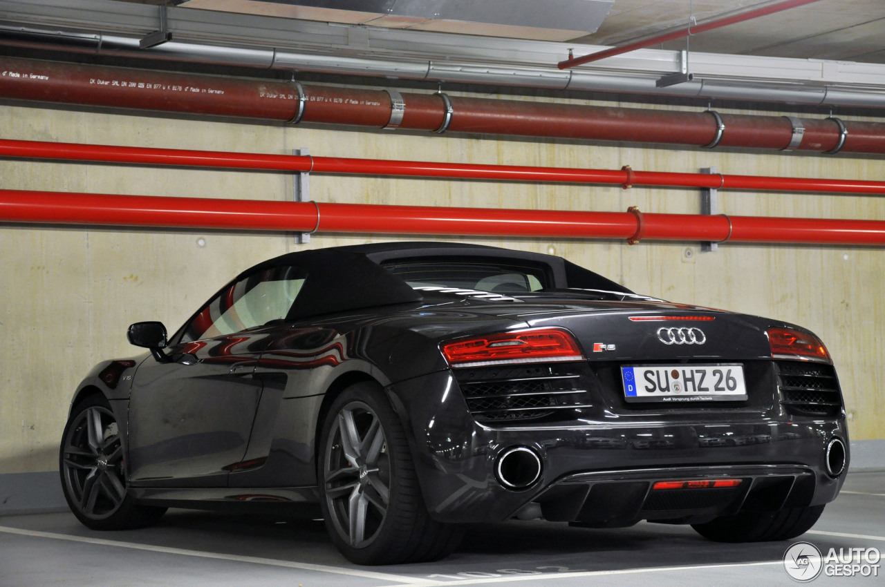 Audi R8 V10 Spyder 2013