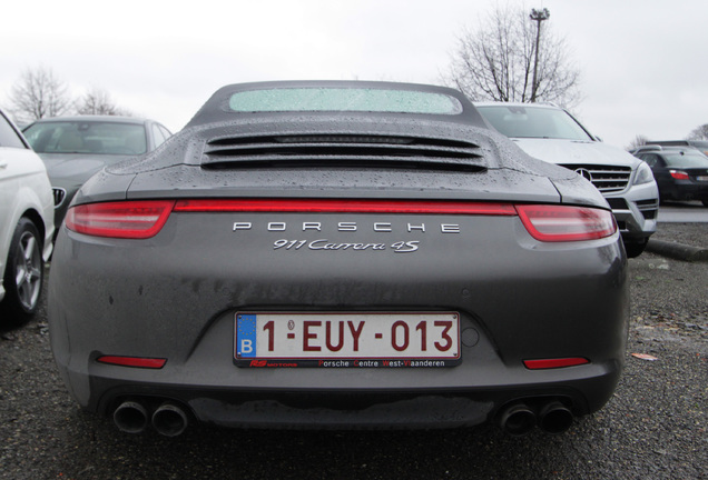 Porsche 991 Carrera 4S Cabriolet MkI