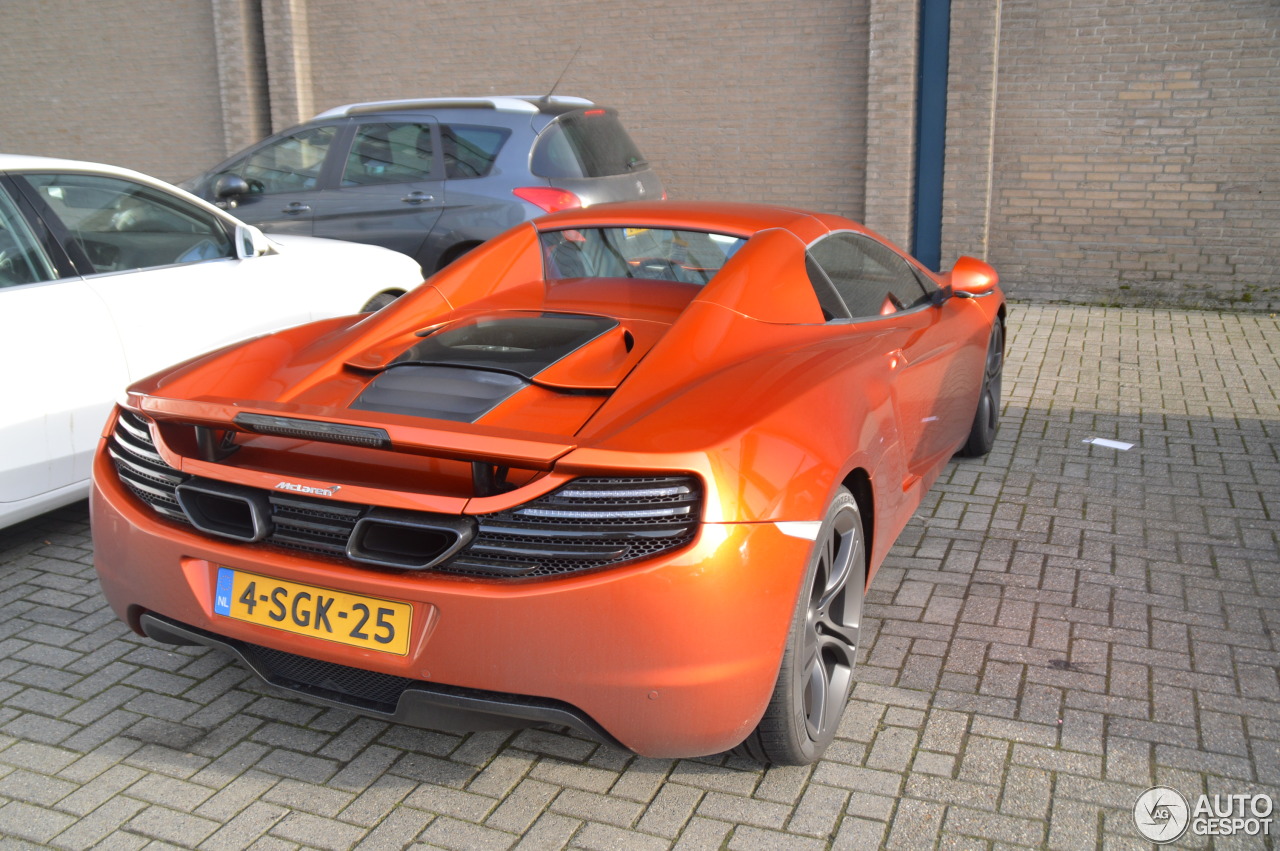 McLaren 12C Spider