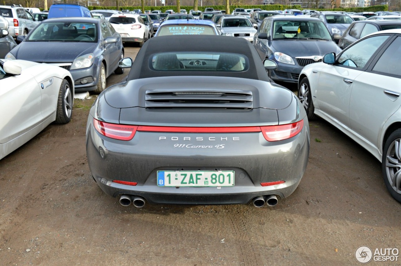 Porsche 991 Carrera 4S Cabriolet MkI