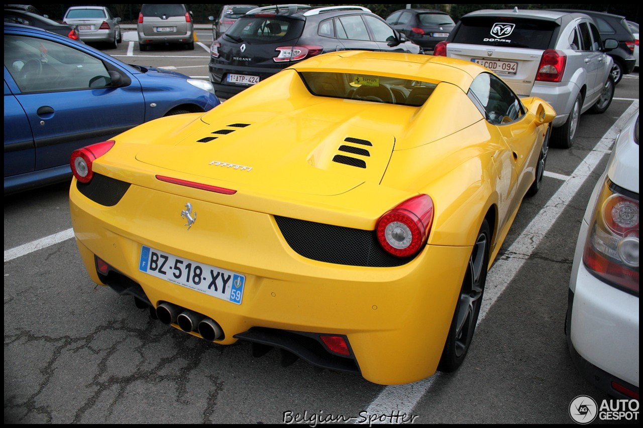 Ferrari 458 Spider