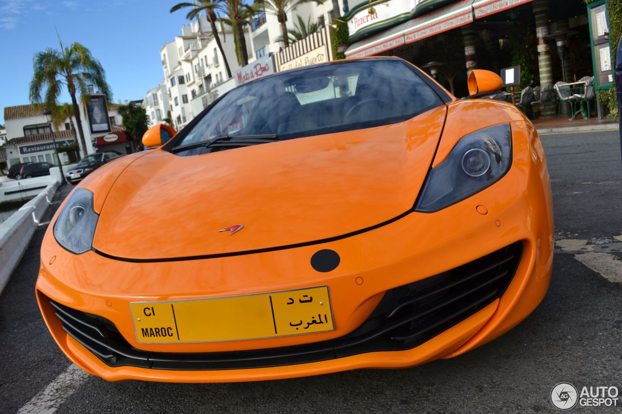 McLaren 12C Spider