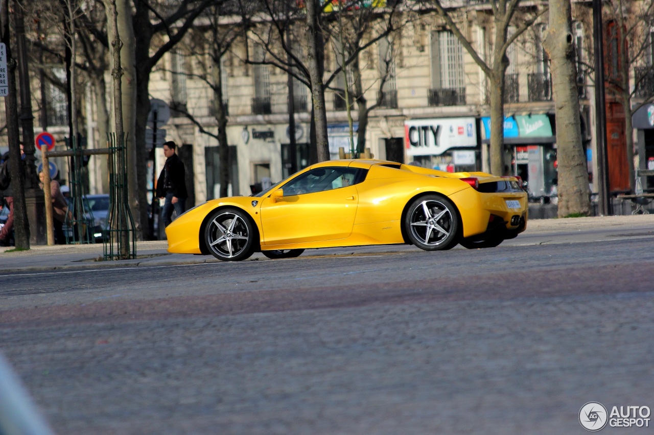 Ferrari 458 Spider