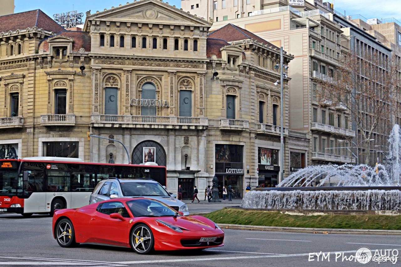 Ferrari 458 Spider