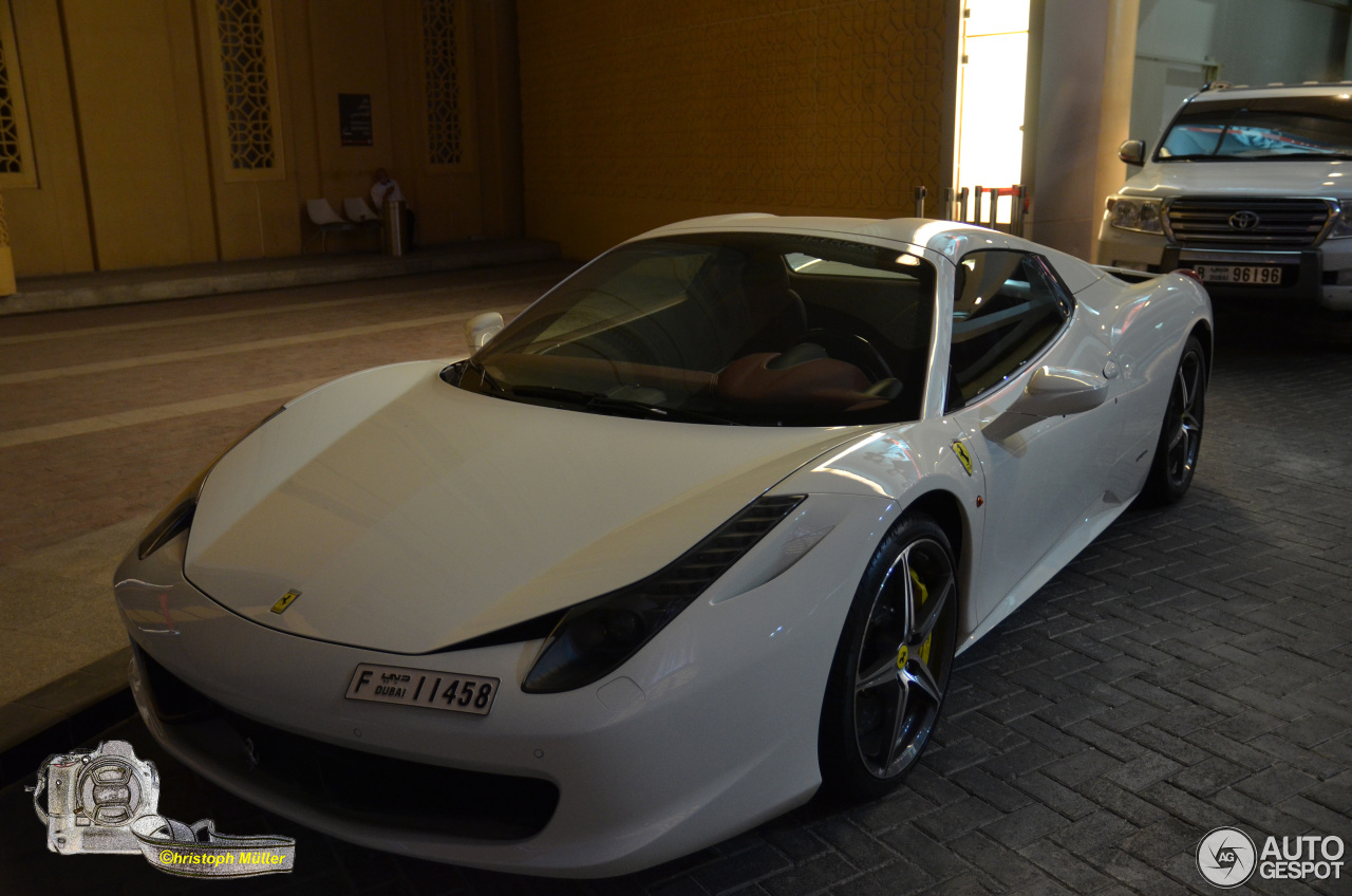 Ferrari 458 Spider