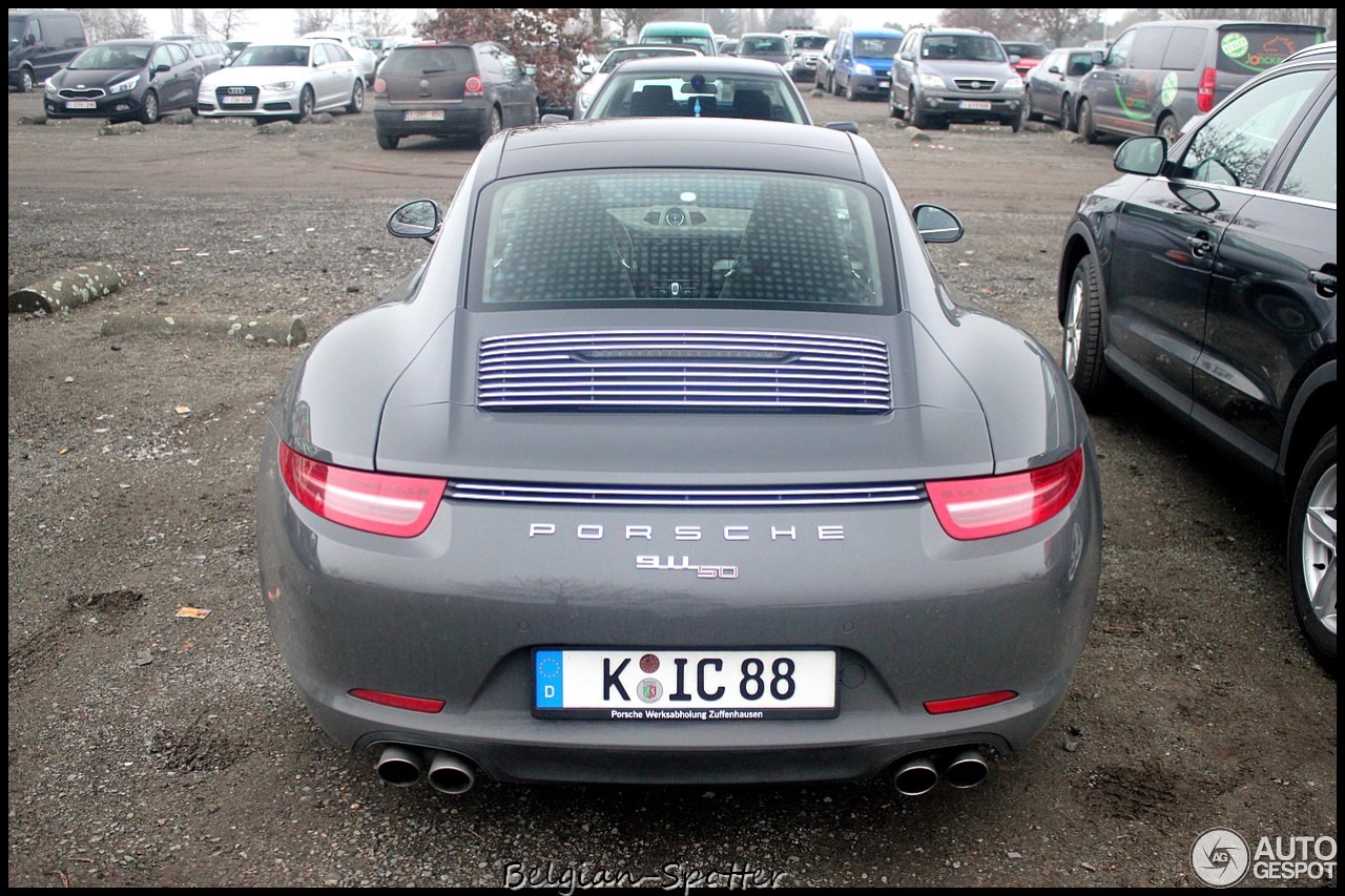 Porsche 991 50th Anniversary Edition