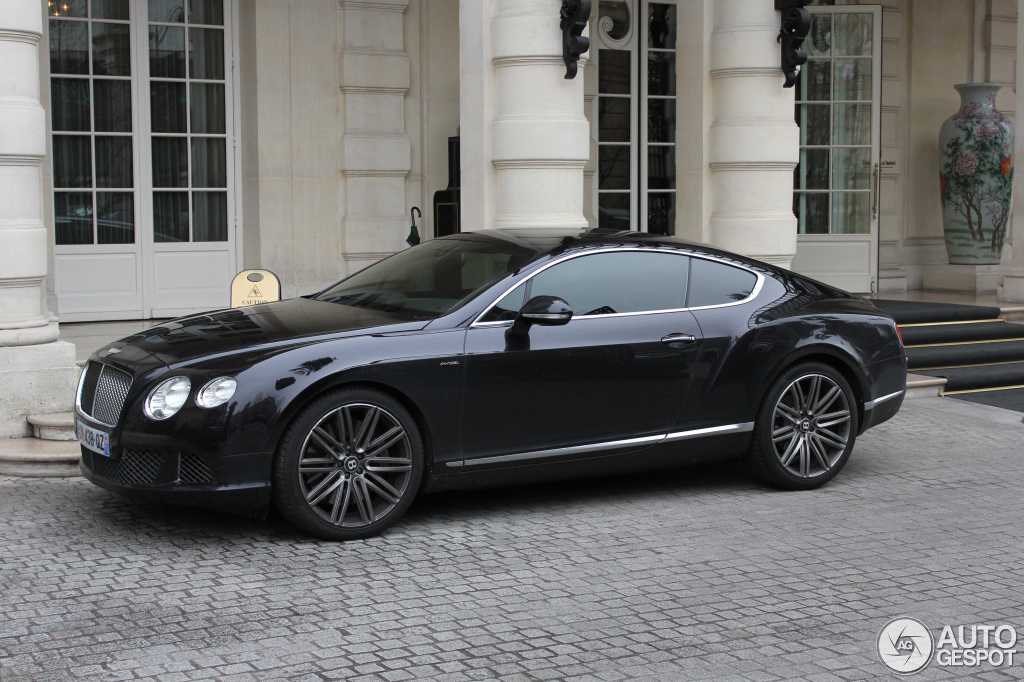 Bentley Continental GT Speed 2012