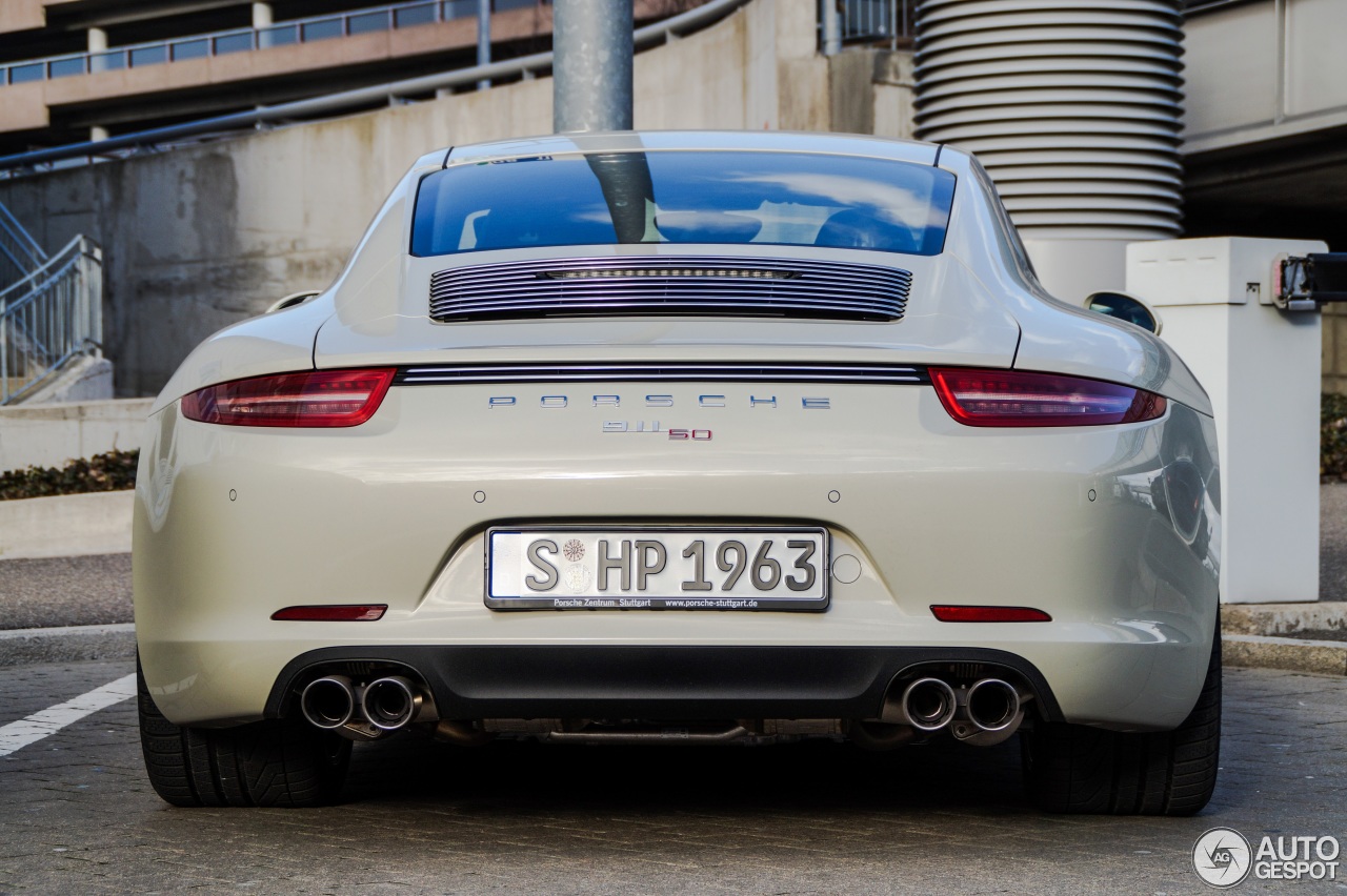 Porsche 991 50th Anniversary Edition