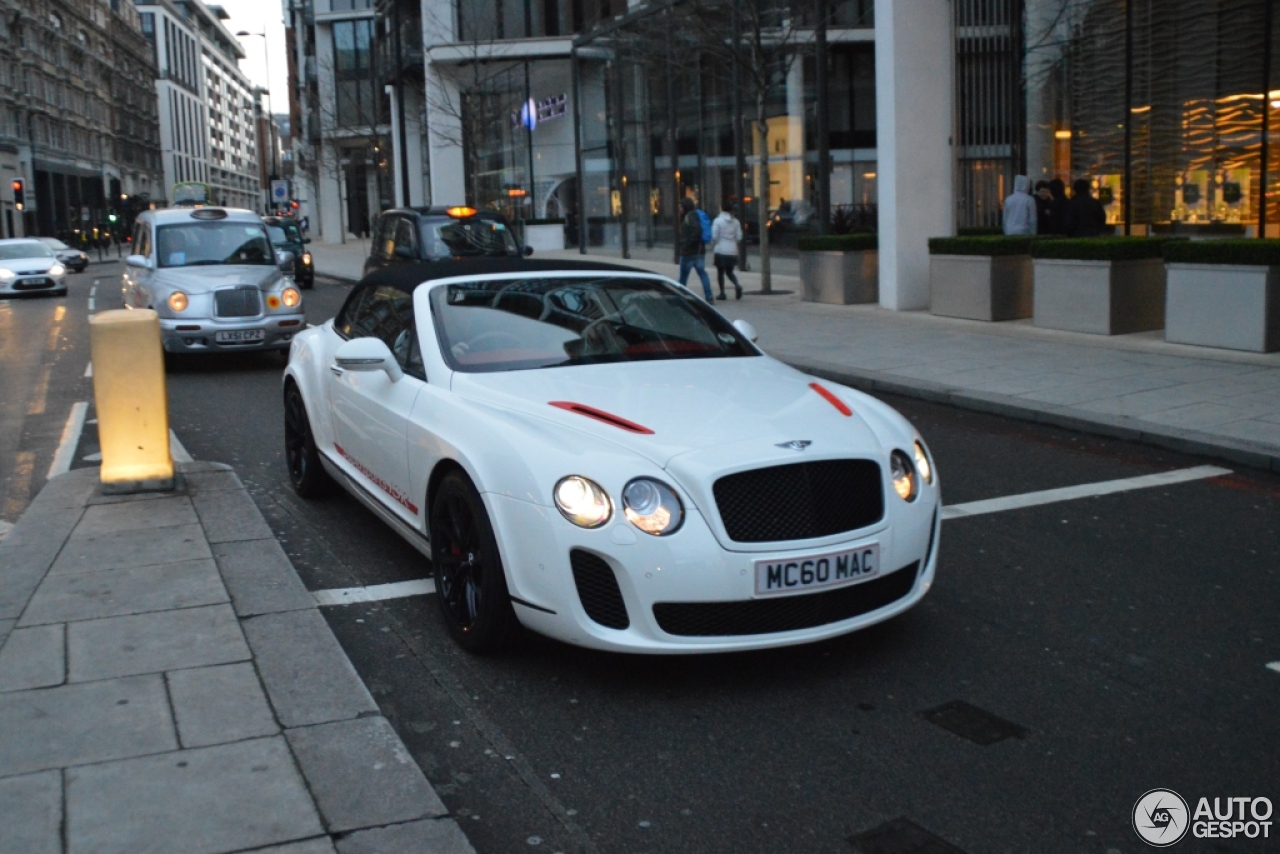 Bentley Continental Supersports Convertible ISR