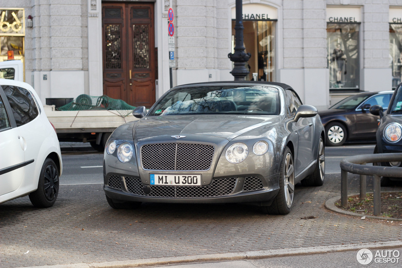 Bentley Continental GTC 2012