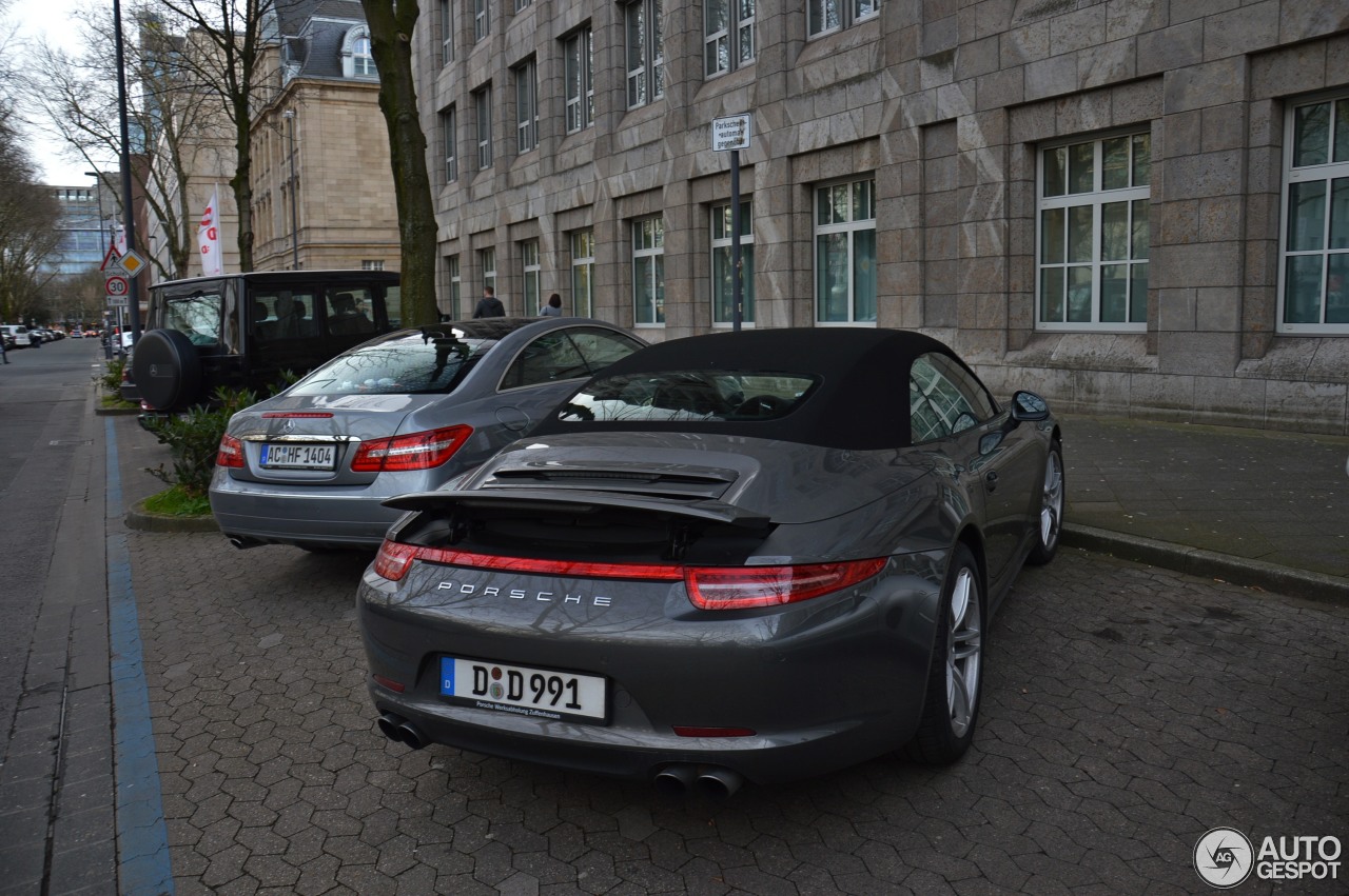 Porsche 991 Carrera 4S Cabriolet MkI