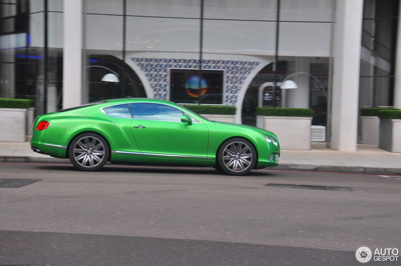 Bentley Continental GT Speed 2012