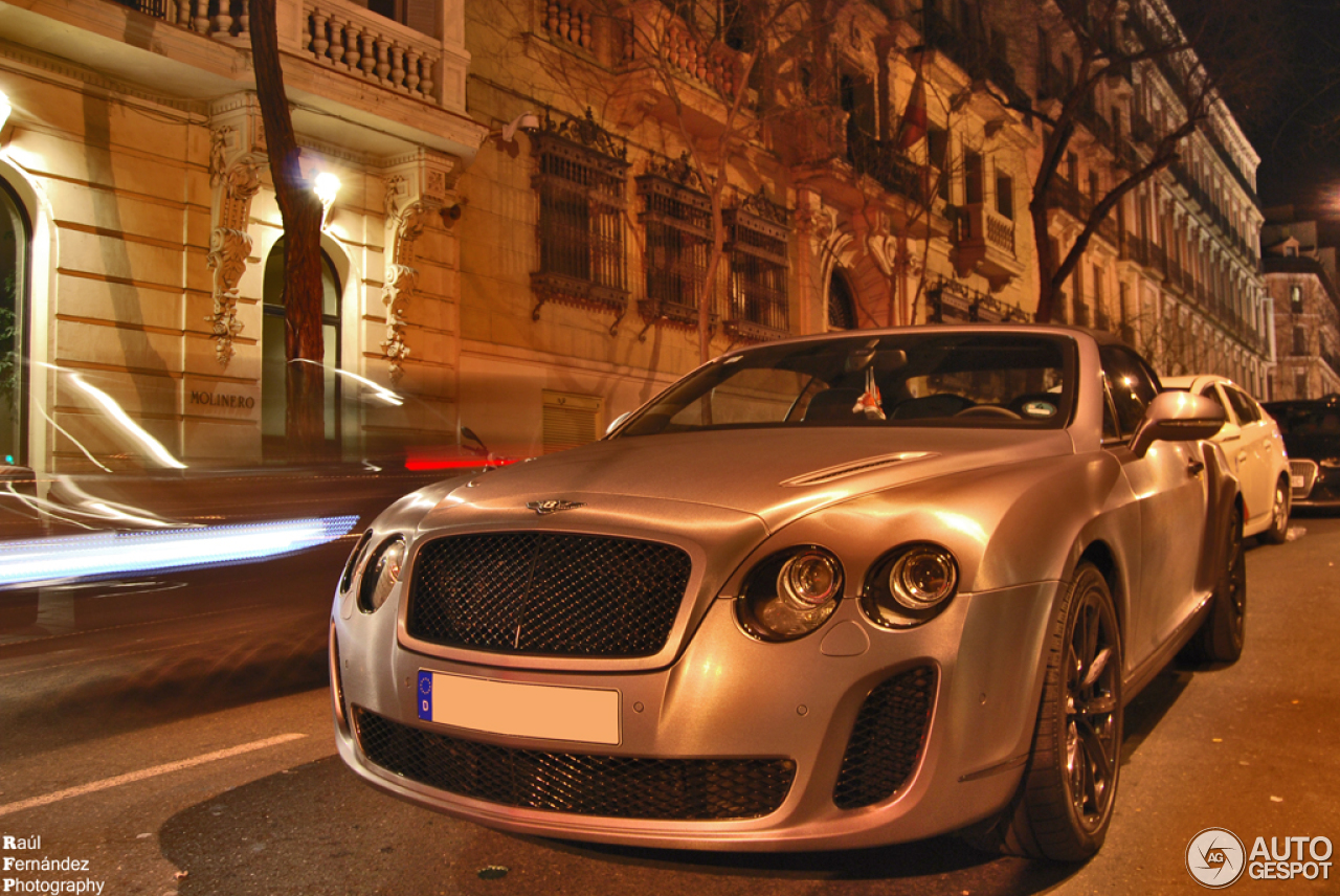 Bentley Continental Supersports Convertible